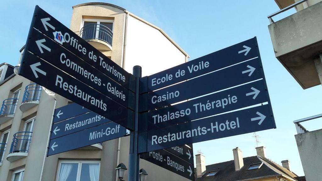 Ferienwohnung 50 M2 De Charme Au Coeur Des Plaisirs De La Cote Luc-sur-Mer Exterior foto